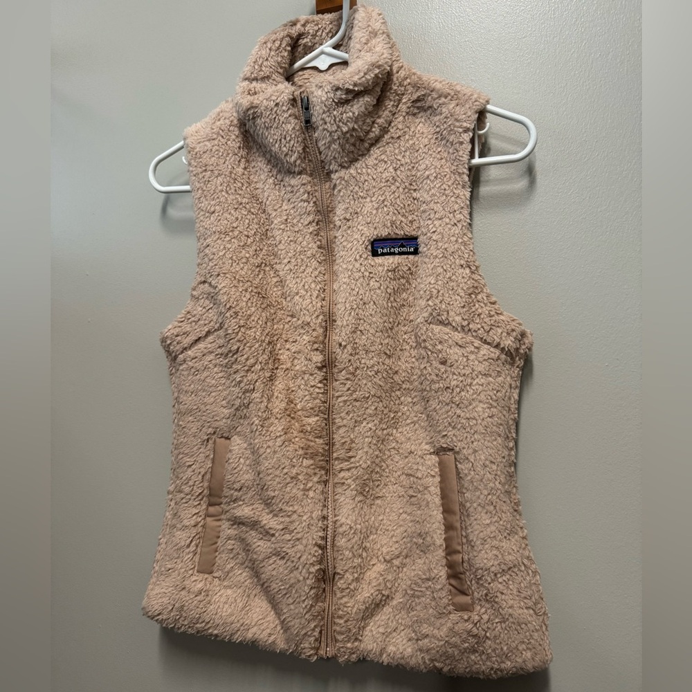 Patagonia tan Los Gatos vest- women’s small